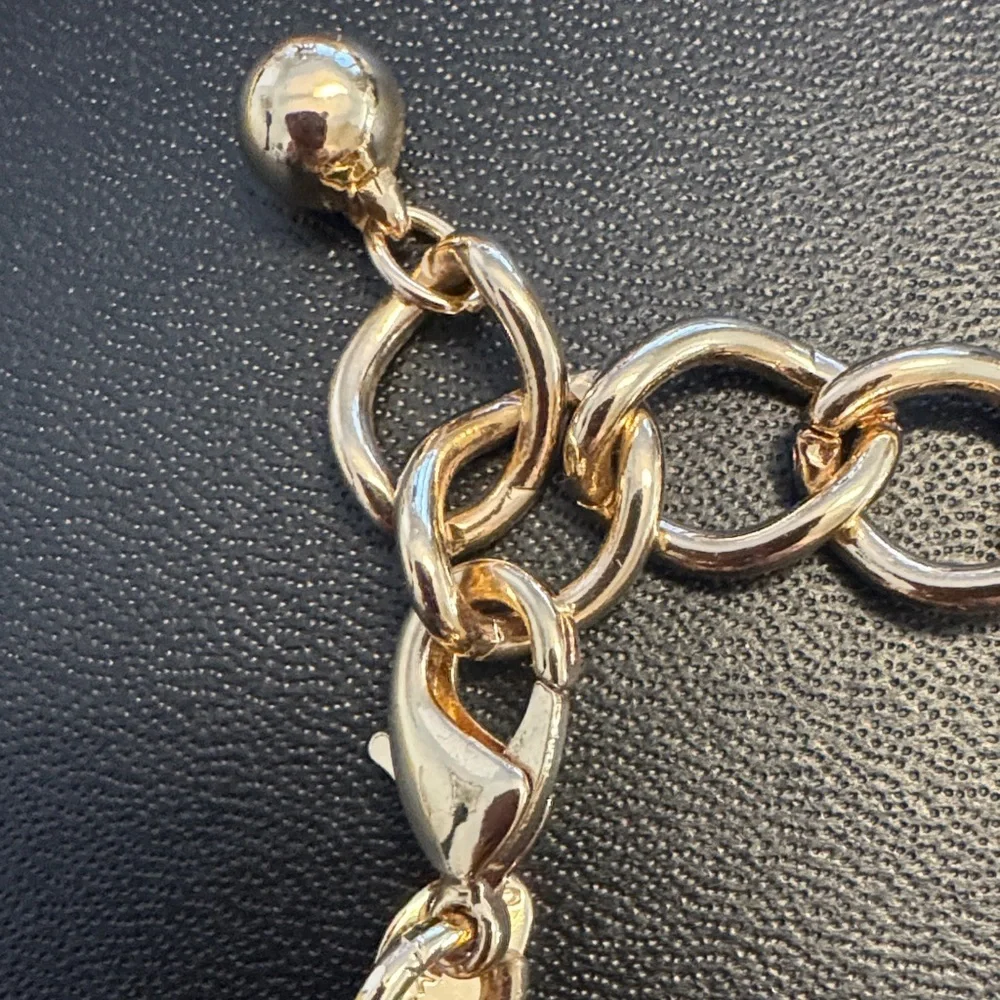 Lightweight Gold Tone Braided Statement Necklace